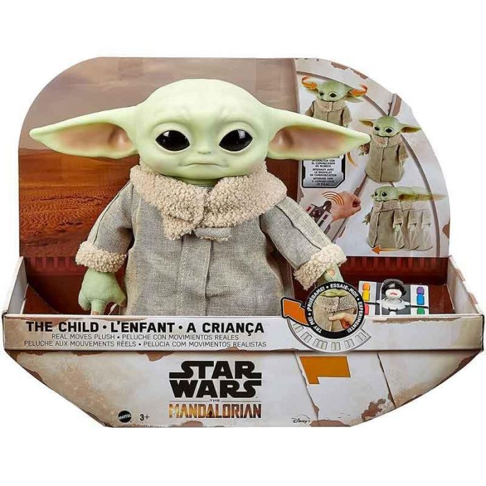 Baby Yoda Peluche   Control Remoto 28 Cm Star Wa