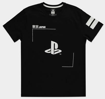 Camiseta-Black-and-White-Logo-PlayStation.jpg Camiseta Black and White Logo PlayStation