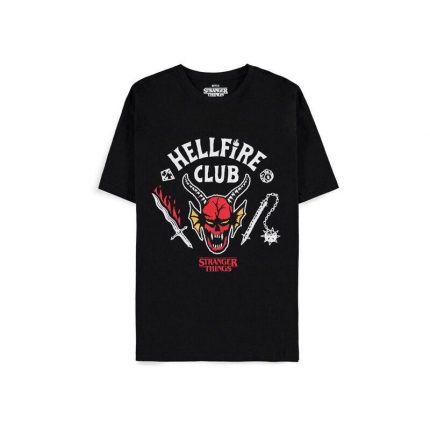 Camiseta Hellfire Stranger Things Talla L