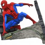 Estatua Spider-Man Webbing Marvel Diamond