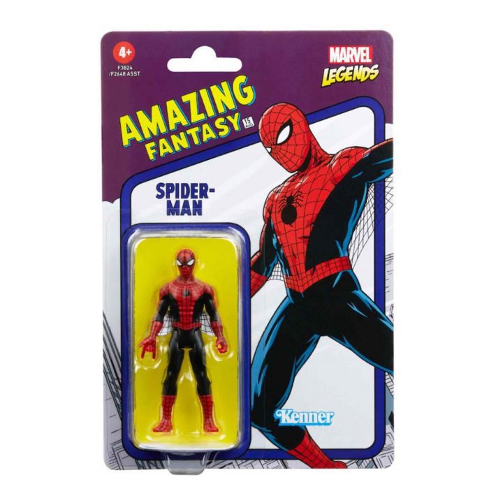 Figura Spider-Man Marvel Legends Retro