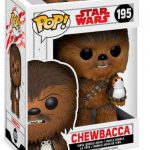 Funko Pop Chewbacca and Porg 195 Star Wars