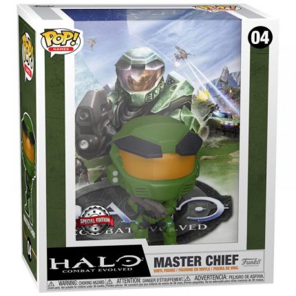 Funko Pop Cover Halo Master Chief