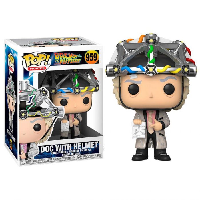 Funko Pop Doc with Helmet Back To The Future