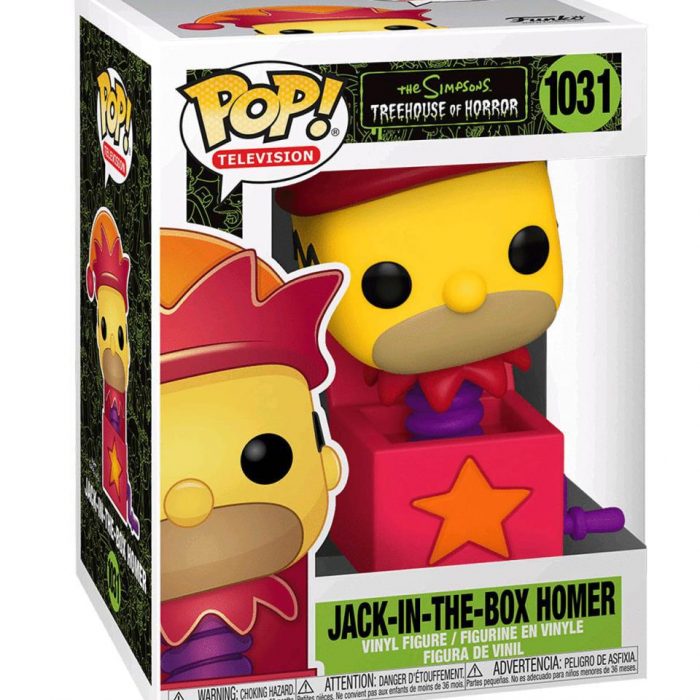 Funko Pop Homer Jack-In-The-Box The Simpsons