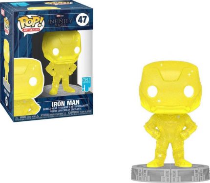 Funko Pop Iron Man  Yellow  Infinity Saga Marvel