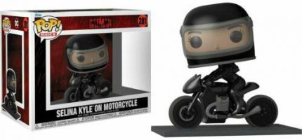 Funko Pop Selina Kyle on Motorcycle The Batman