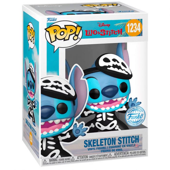 Funko Pop Skeleton Stitch 1234 Disney