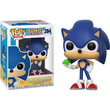 Funko Pop Sonic w/ Emerald Games