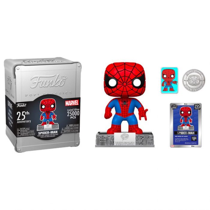 Funko Pop Spider-Man 25Th Pop Classics Box