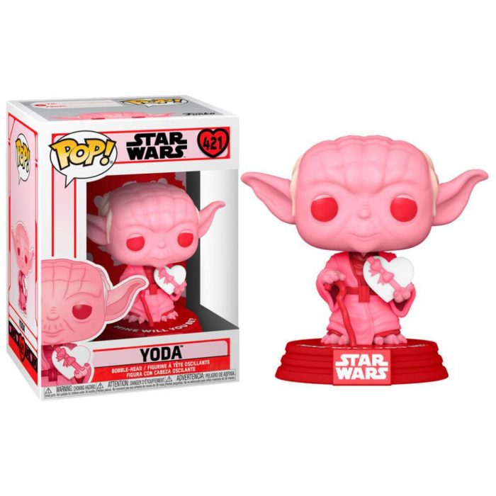 Funko Pop Yoda with Heart Star Wars Valentines