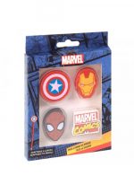 Goma De Borrar Pack X4 Marvel