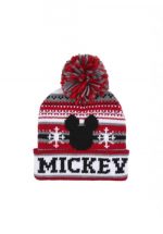 Gorro Tricot Pompom Mickey