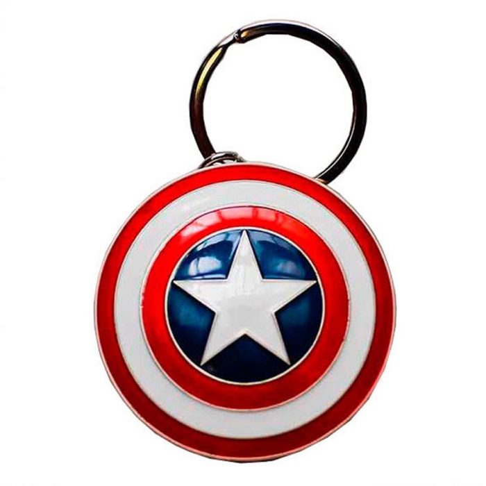 Llavero Escudo Capitan America Marvel