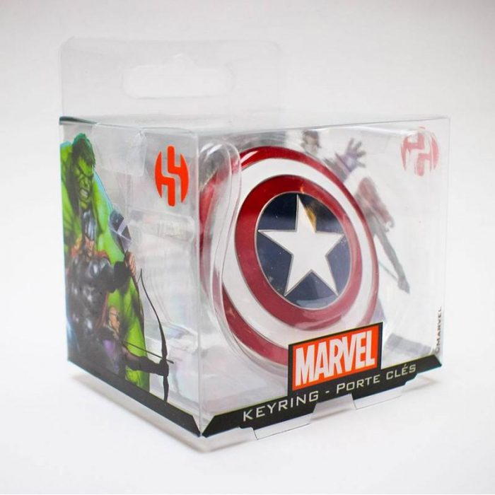 Llavero Escudo Capitan America Marvel