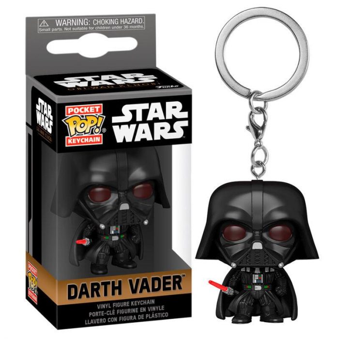Llavero Pop Darth Vader Obi Wan Star Wars