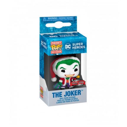 Llavero Pop Joker Holiday DC
