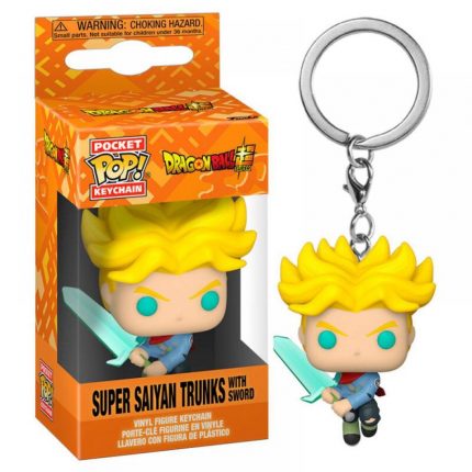 Llavero Pop Trunks con Espada Dragon Ball