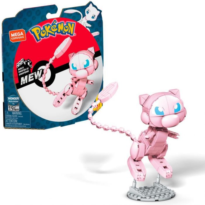 Mega Construx Mew 194 Pcs Pokemon