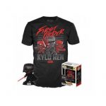 Pack Funko Pop Kylo Ren Camiseta Talla S