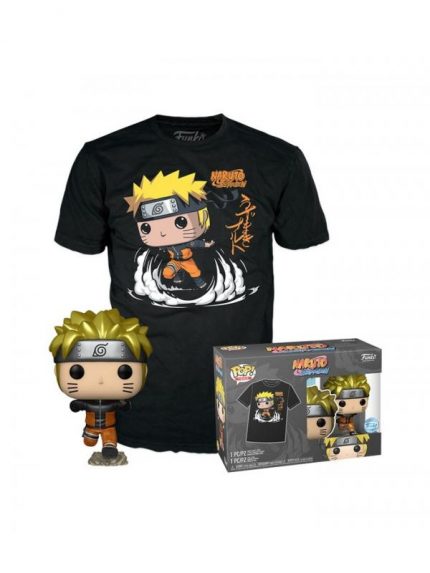 Pack Funko Pop Naruto Run  Camiseta M