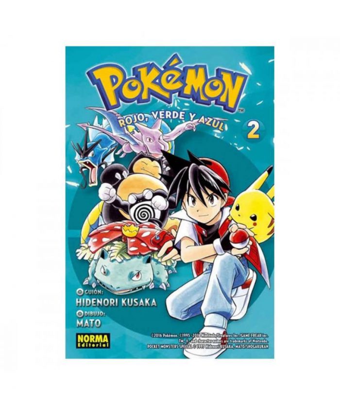 Pokemon 2 Rojo Verde y Azul