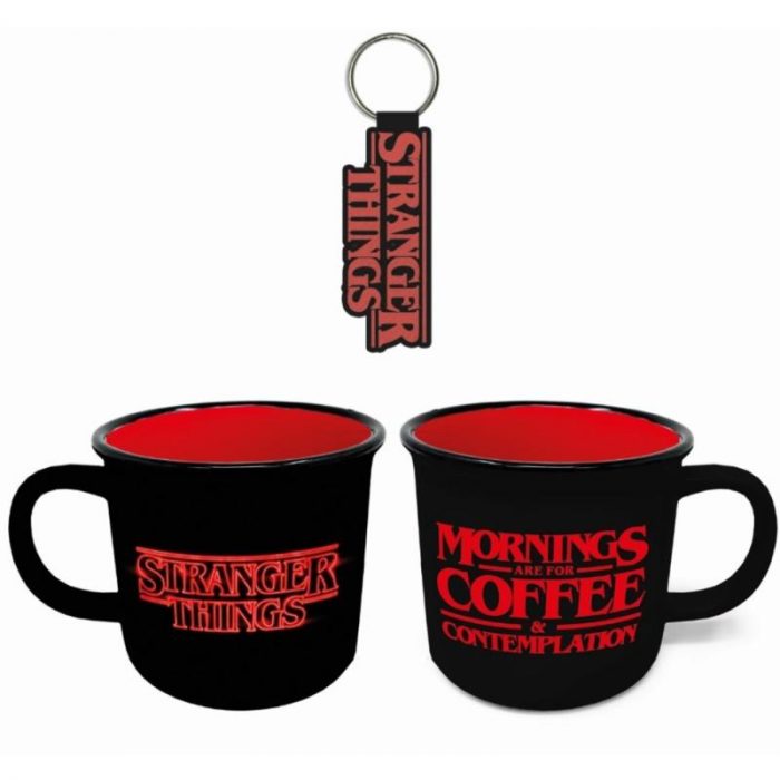 Set De Regalo Taza Y Llavero Stranger Things
