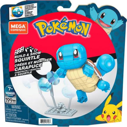 Squirtle Mega Construx 199 Pcs Pokemon